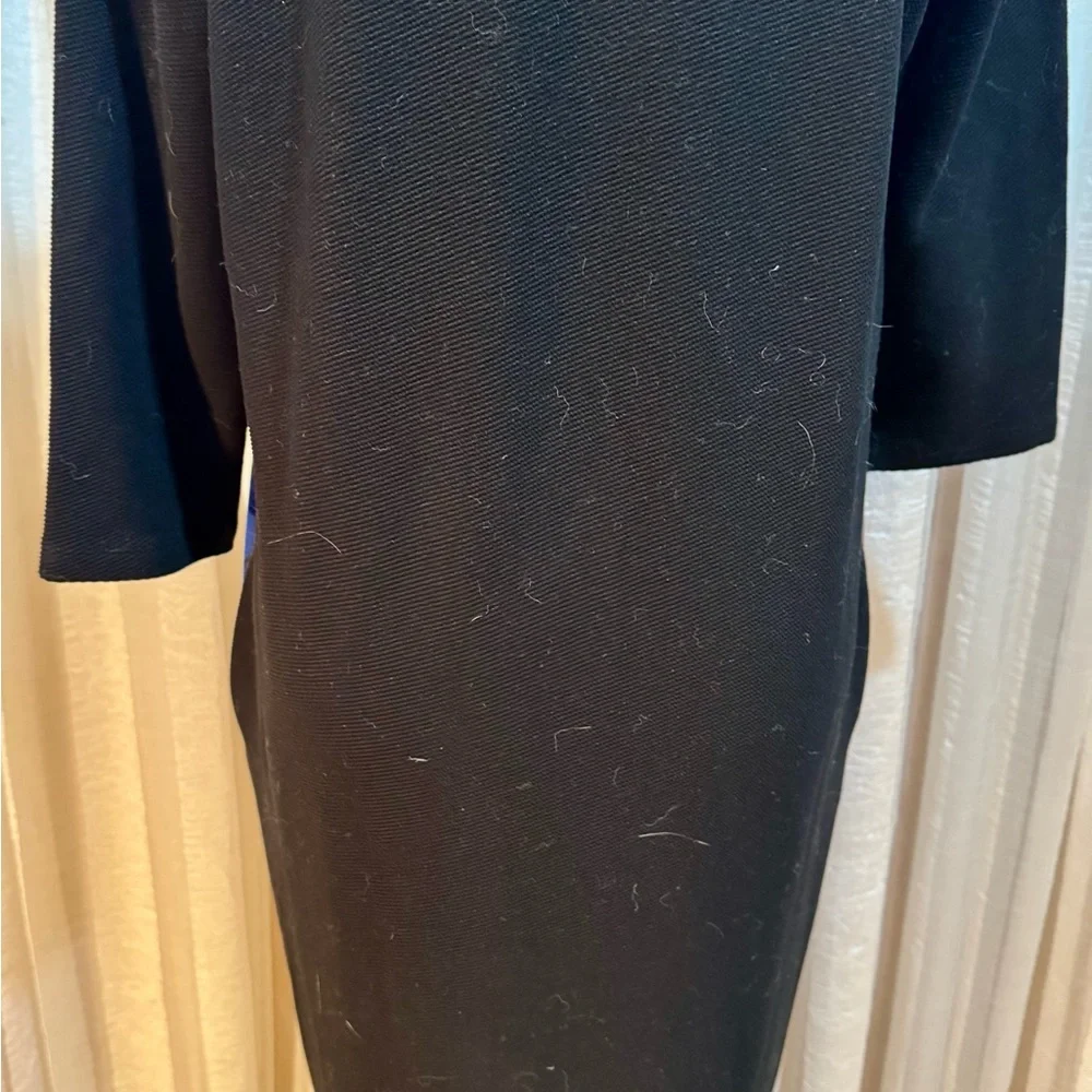 Elegant Blue and Brown Maxi Dress, Elegant style, size Medium - Picture 12 of 16